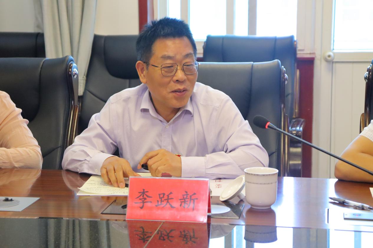 8必赢3003no1线路检测中心党委书记李跃新讲话